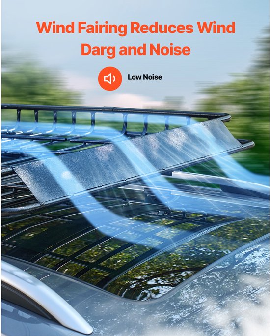 Panier de toit de voiture (1095 x 1270 x 105 mm) - Panier de toit universel en acier inoxydable avec une capacité de charge jusqu'à 68 kg, idéal pour les SUV et les camions.