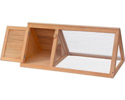 vidaXL - Konijnenhok - hout
