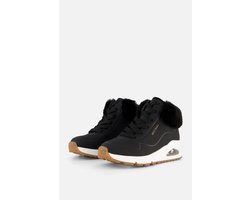 Skechers Uno-Fall Air Meisjes Sneakers - Zwart