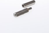 Dulimex HPL WR 0 120 Aanlaspaumelle stalen pen en messing ring blank staal 120 x 16mm (Prijs per stuk)