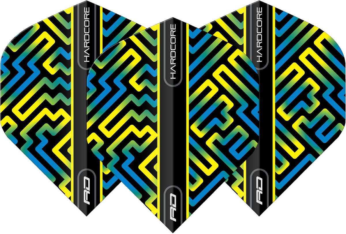 Red Dragon Hardcore XT Blue - Dart Flights