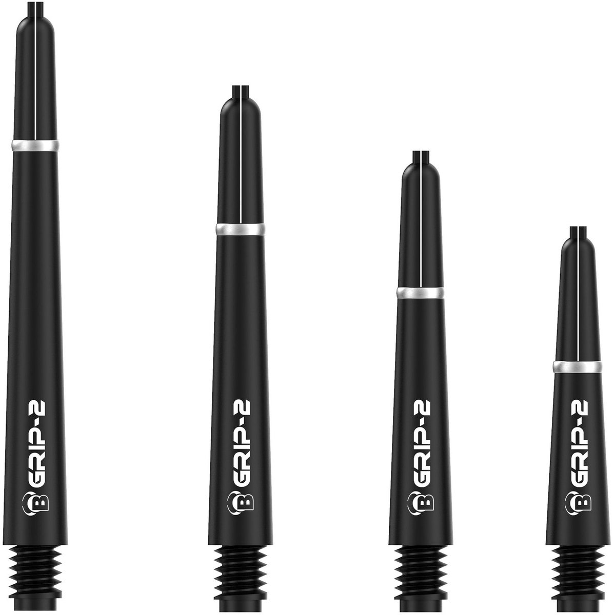 BULL'S B-Grip-2 SL Black - Dart Shafts Medium