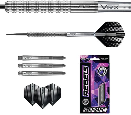RED DRAGON - Rebel: Steeltip Tungsten Dartpijlen Professioneel - 21 gram van Red Dragon — afbeelding 5