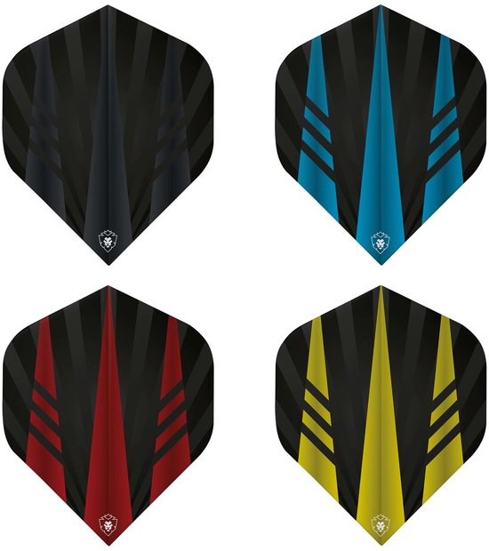KOTO - Dart Flight Collectie Standaard (16 sets - 48 stuks), 100 Micron, Multikleur, Standaard Flights, Dartflights van KOTO — afbeelding 3