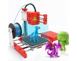 3D Printer voor Beginners & Kinderen - X1 - Bouwpakket - DIY - met 10 Meter PLA Filament - Oranje - 3D&Print