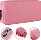 Premium Commerce® - Kabel Organiser Tas - Etui - Kabeltas - Opbergtas - Cable Management - Roze - Altijd georganiseerd!