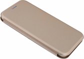 Luxe Goud TPU / Kunststof Flip Cover met Magneetsluiting Samsung Galaxy A8 (2018)