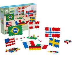 Plus-Plus Learn to Build Landen & Vlaggen 700 delige bouwset - 3932 - Bouwspeelgoed - Constructiespeelgoed - Set met bouwstenen - Vanaf 5 jaar
