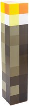 Siècle des Lumières Torch Minecraft - Lampe Minecraft - Veilleuse - LED - 4 couleurs - Rechargeable par USB