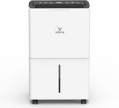 Vibrix DryFlow6 Luchtontvochtiger – 6L per dag – Wasdroogfunctie – Stil & Energiezuinig – Ontvochtiger voor Badkamer, Kelder, Zolder & Slaapkamer – Slimme Dehumidifier