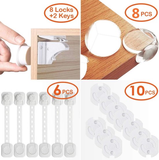 Premium set kinderbeveiliging en babybeveiliging - perfecte veiligheid voor je baby -... | bol
