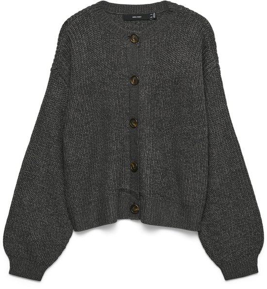 VERO MODA VMLEA LS O-NECK CARDIGAN NOOS Dames Vest - Maat M