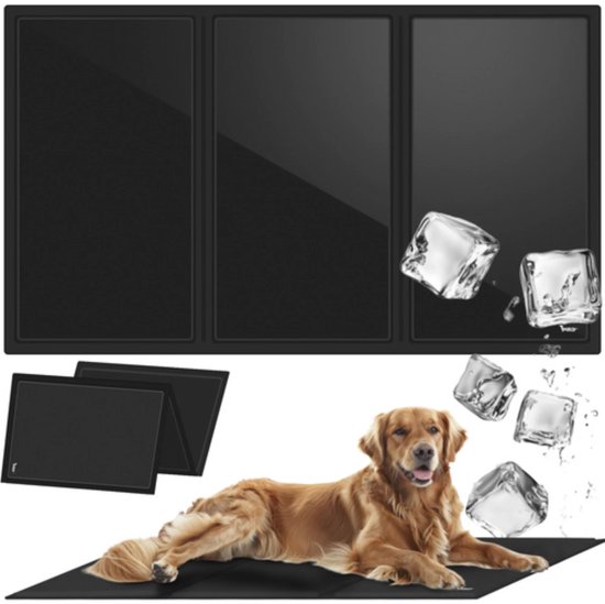 Purlov Koelmat 110x70 cm – Zelf koelende Mat voor Hond of Kat