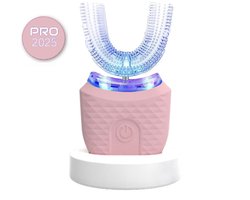 Smartbrush Tanden - U-Vormige Tandenborstel - Smart Brush Tanden - Automatische Elektrische Tandenborstel - Tanden Bleken en Reinigen - Handsfree - UV Blauw Licht - 360° - 4 Standen - Waterbestendig - Teeth Whitening