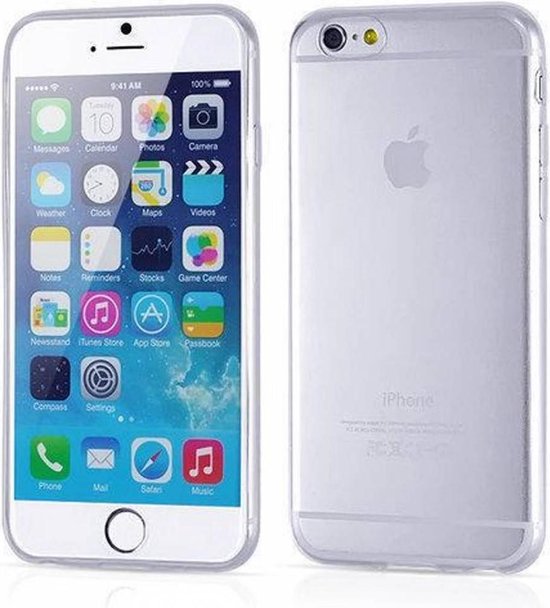iPhone 6 4,7" Ultra thin 0.3mm Gel TPU transparant Case hoesje