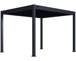 Paragon Grand Tuscan - Aluminium Pergola met Lamellendak 370x433 cm