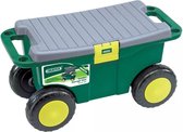 Draper Tools Tuingereedschapswagen en kruk groen 56x27.2x30.4 cm 60852