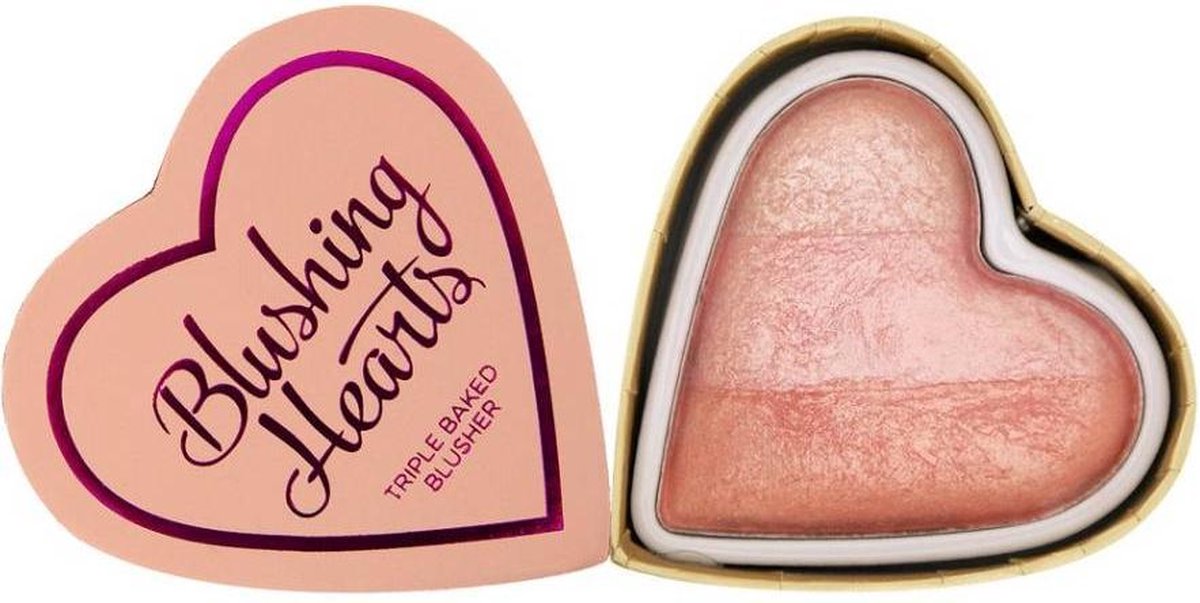 Hearts Blusher - Peachy Pink Kisses