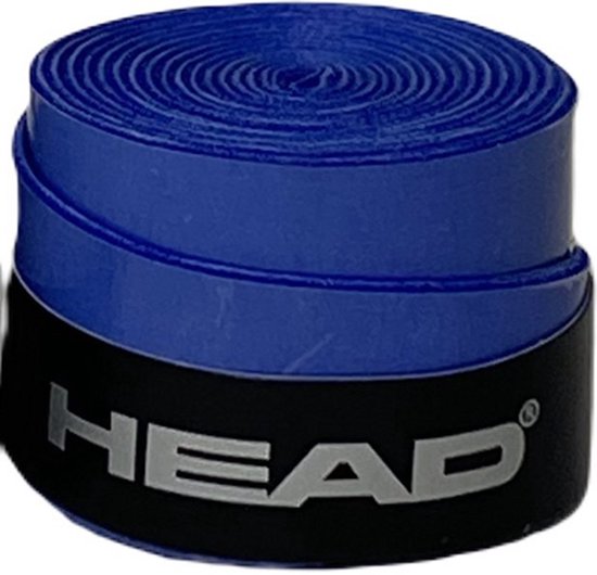 Foto: Head overgrip antislip dry tennis grip padel grip donker blauw