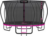Bol.com THUNDER® Trampoline | ULTRA 16FT PINK | Ø488cm | Ronde Trampoline voor Kinderen en Volwassenen | Max. 150 kg | Complete ... aanbieding