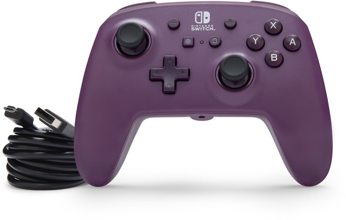 PowerA Bedrade Controller - Nintendo Switch - Galaxy Paars - 3m USB-kabel – foto 6