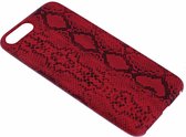 Rood Slangen Design TPU Hoesje iPhone 8 / 7 Plus