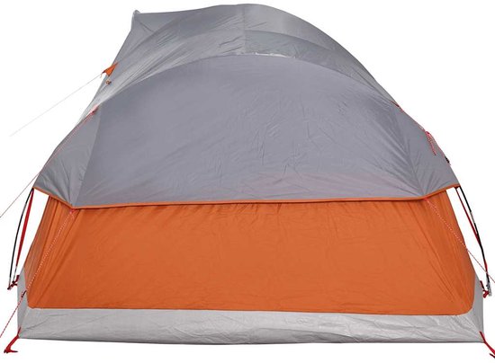 vidaXL - Koepeltent - 11-persoons - waterdicht - grijs - en - oranje van Vidaxl — afbeelding 5