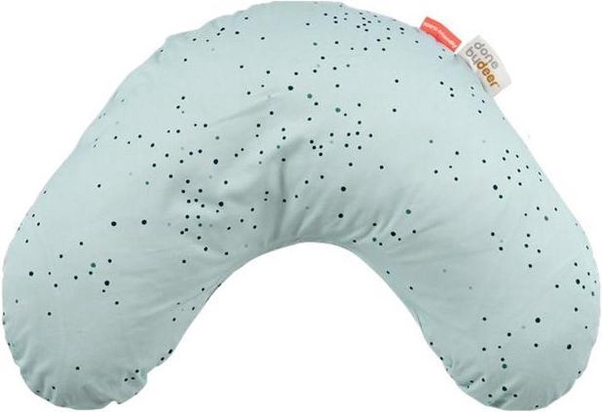 Done by Deer - Nursery pillow, Dreamy dots, blue Done by Deer - Nursery pillow, Dreamy dots, blue