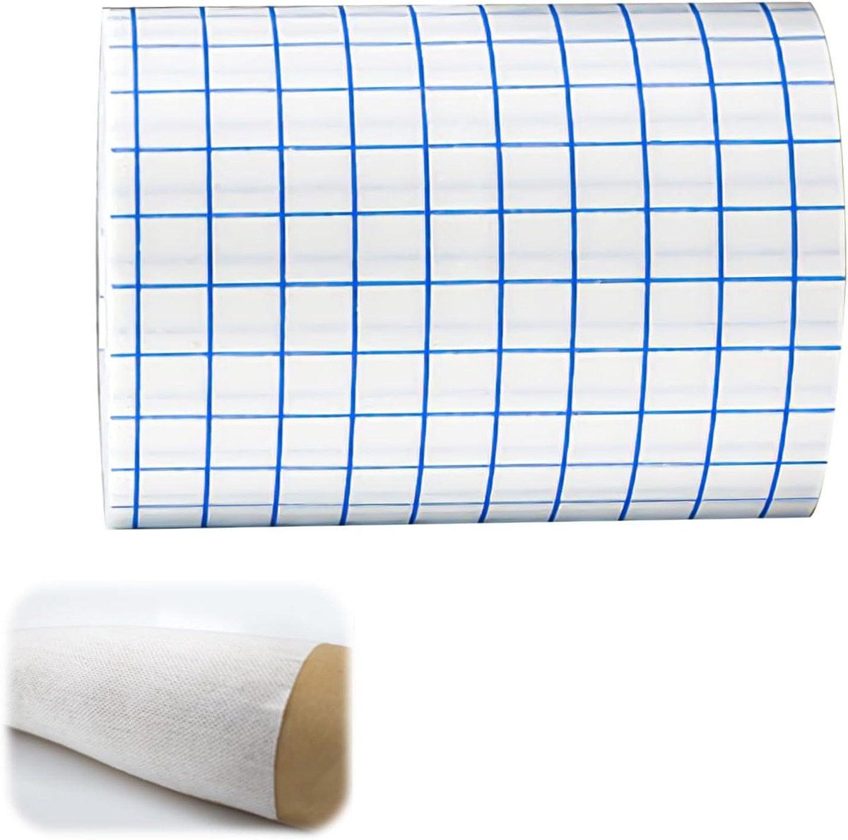 Flexibel zelfklevend medisch plakband van vliesstof - 10 meter (10 cm x 10 m)