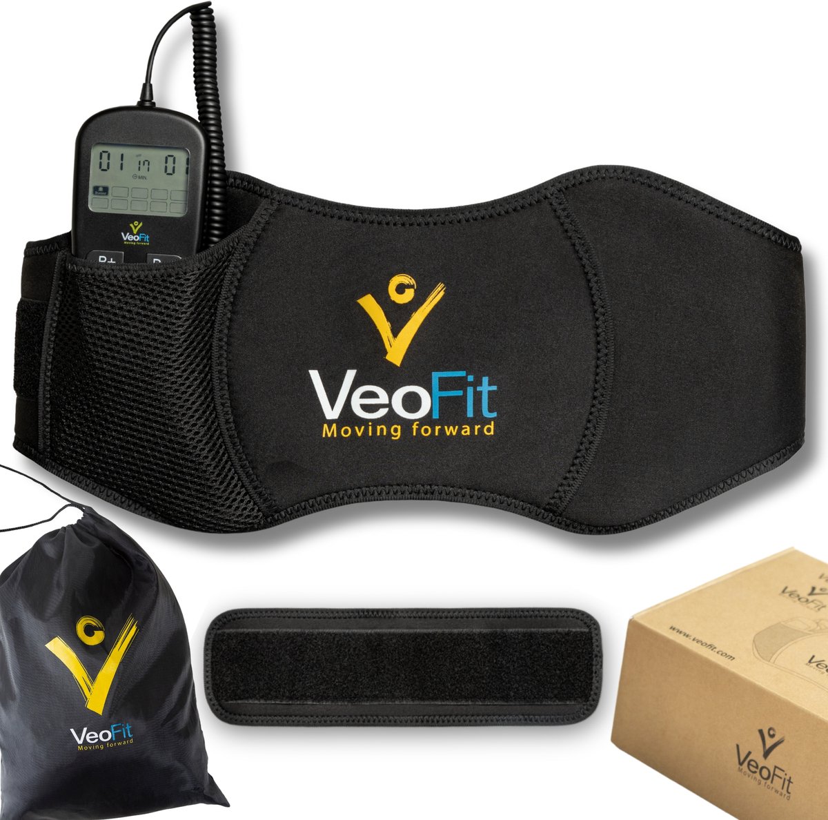 VEOFIT EMS Advance Buikspiertrainer – Elektrische Spierstimulatie voor Krachtige en Efficiënte Spieropbouw