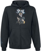 Ghost Papa Of The World On Fire Heren Vest met capuchon - zwart - XL