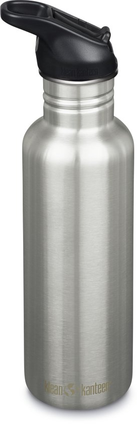 Klean Kanteen Classic Flip/Sportdop – 800 ml – Brushed Stainless
