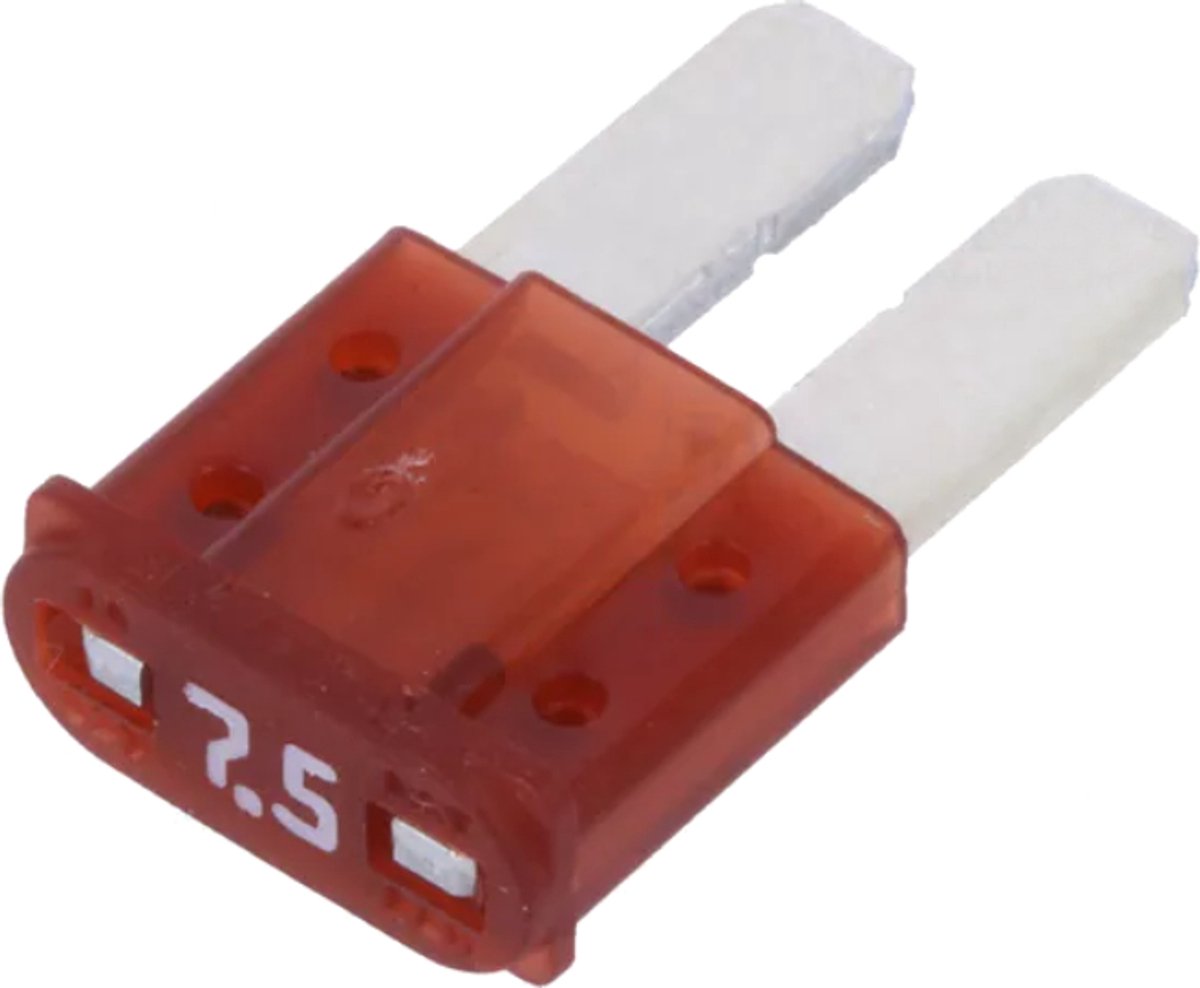 Micro2 Autozekering - 7,5 Ampere - Bruin - 10 stuks