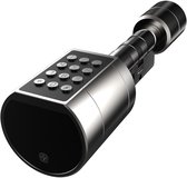 Bol.com Smart Lock - Slim cilinderslot - Vingerafdruk - Pincode - App ondersteuning - Verstelbare cilinder - Slim slot - Zwart aanbieding