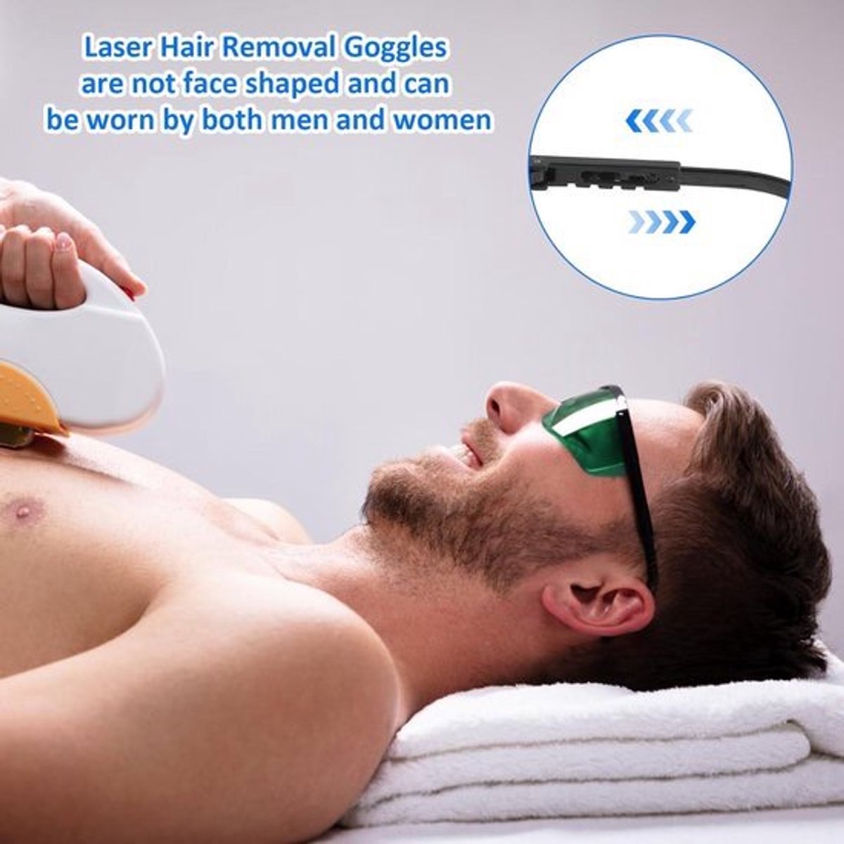 Lunettes De Sécurité Pour IPL 190-540nm - Appareils D'épilation Et Optiques - Lunettes