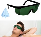 Veiligheidsbril voor IPL 190-540nm - Epilatie en Optische Apparaten - Lasbril - UV Infrarood en Blauw Licht Bescherming