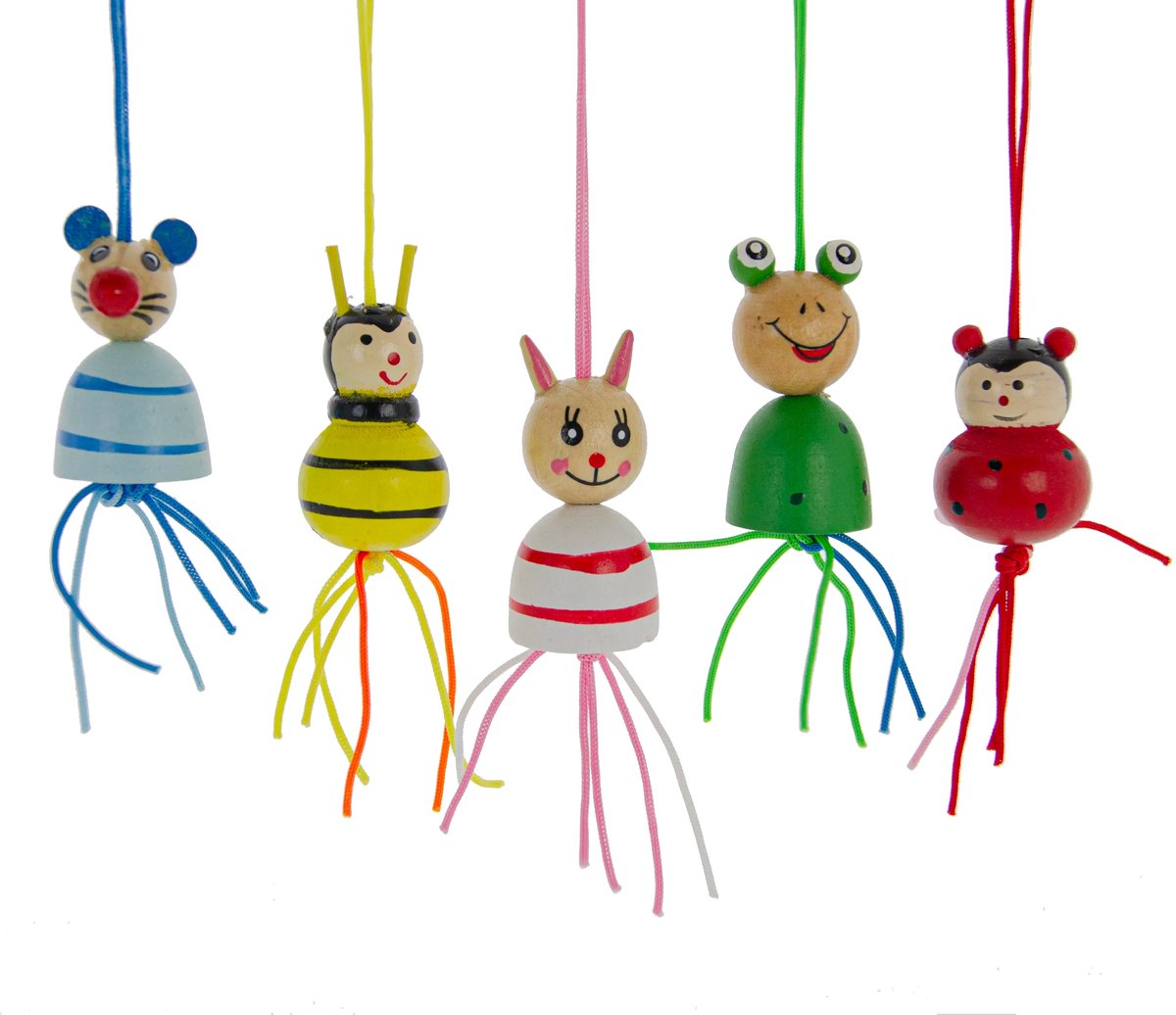 Gelukshangers Dieren Groot – 10 st
