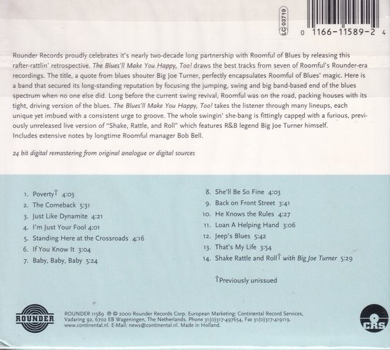 The Blues'Ll Make You Happy Too