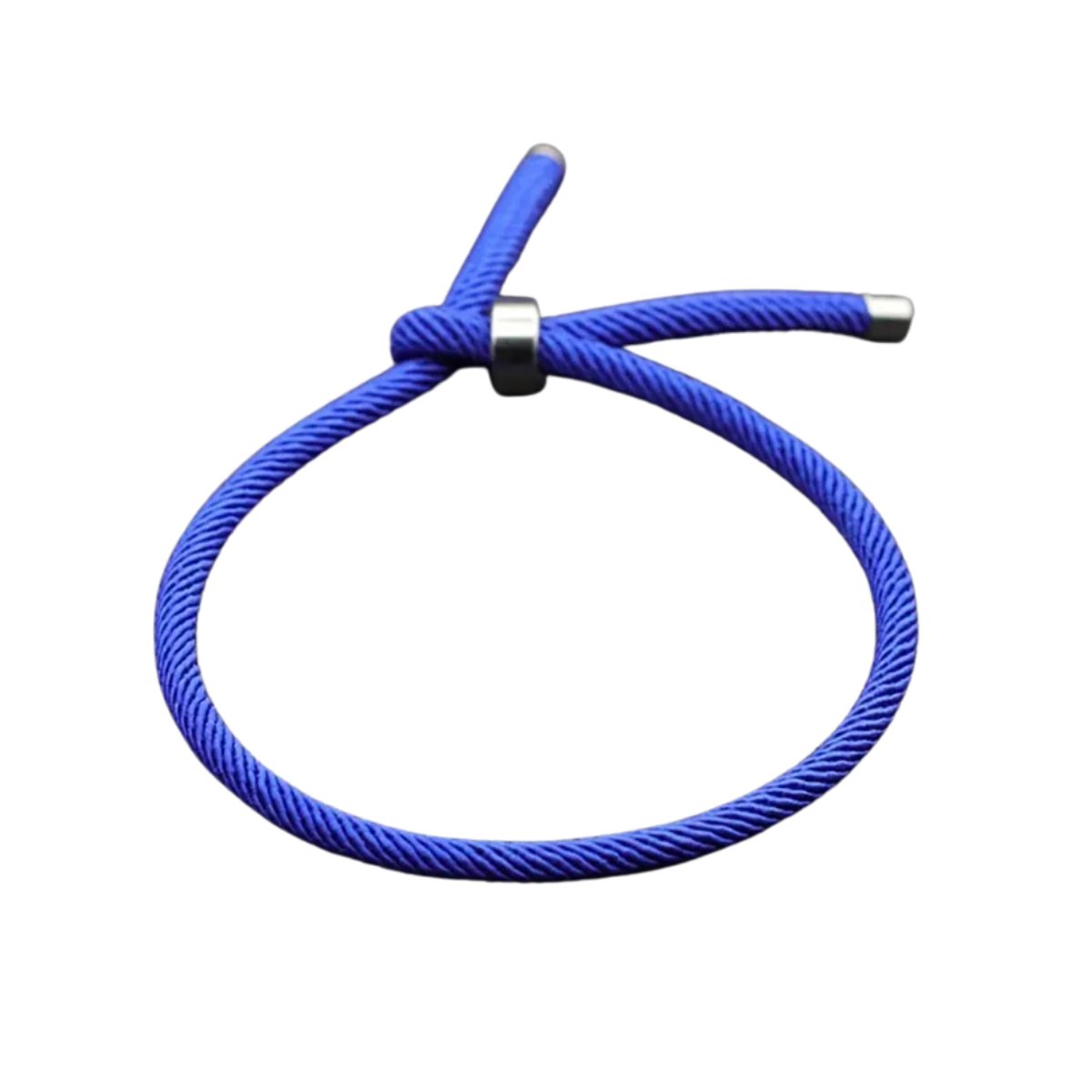 Nivard Armband - Staal - Nep Zilver - Dames - Diepblauw