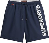 Short de SWIM Superdry SPORT GRAPHIC 17 pour homme - Bleu marine