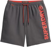 Short de SWIM Superdry SPORT GRAPHIC 17 pour homme - Anthracite