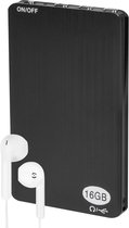 Audyn Afluisterapparatuur op Afstand - 200 Uur Audio Opname - Voice Recorder - Dictafoon - Ruisonderdrukking - 16GB - Zwart