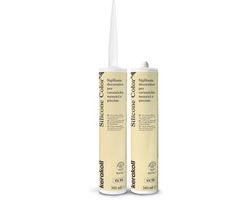 Kerakoll - Silicone Color - KK88 - Siliconenkit - Kleur 88 Creme - Verkrijgbaar in 50 Kleuren - Greenbuild rating 3