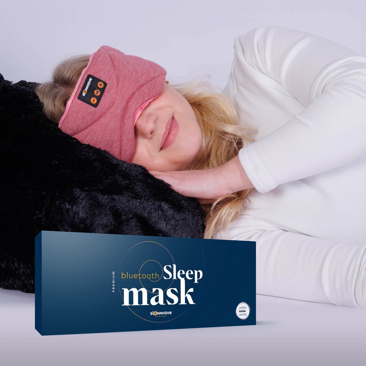 Slowwave Premium Bluetooth Slaapmasker - White Noise ...