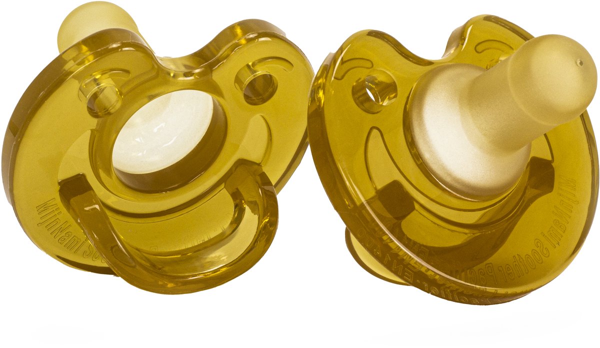 MijnNami Soother Speen Duopak - 2 stuks - Natural - Stimuleert borstvoeding - Newborn fopseen - 34w / 0-6 maanden