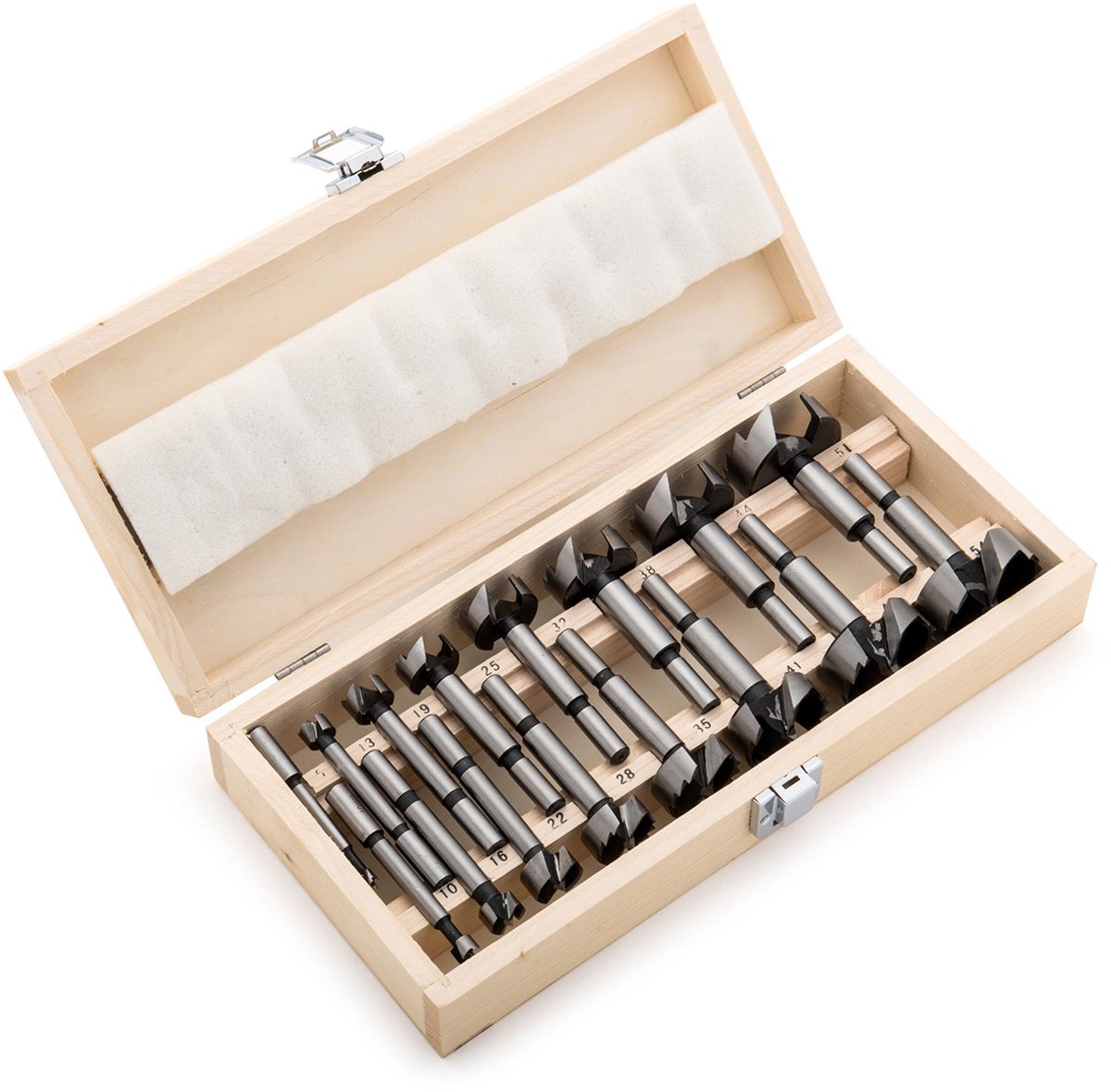 Planet Plus - Sawtooth Forstner Bit Set - 16-delig