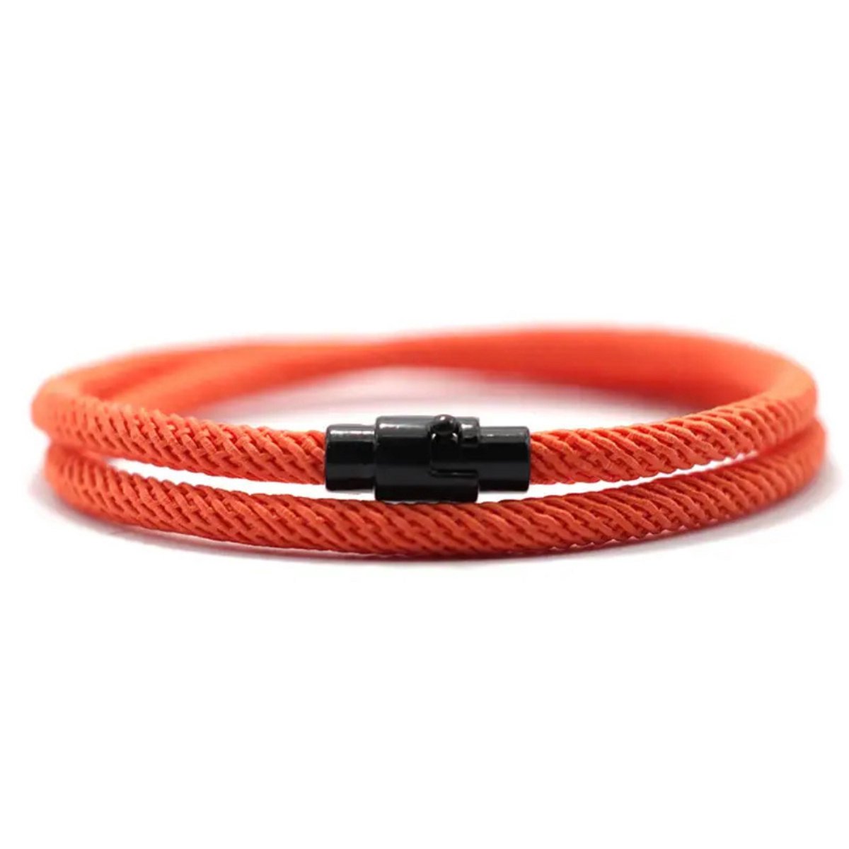 Nivard Armband - Staal - Nep Zilver - Heren - Mandarijn 21cm