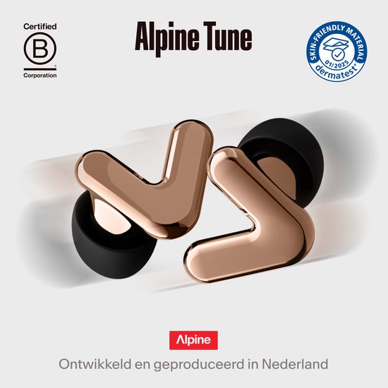 Alpine Tune Oordopjes Festival - Concert Oordopjes met Geluidsdemping ...