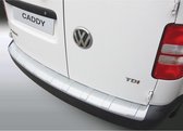 RGM ABS Achterbumper beschermlijst passend voor Volkswagen Caddy II 2004-2015 Zilver 'Ribbed'