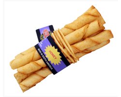Pets up honden sticks kauwbotten met honing 12cm 20st.